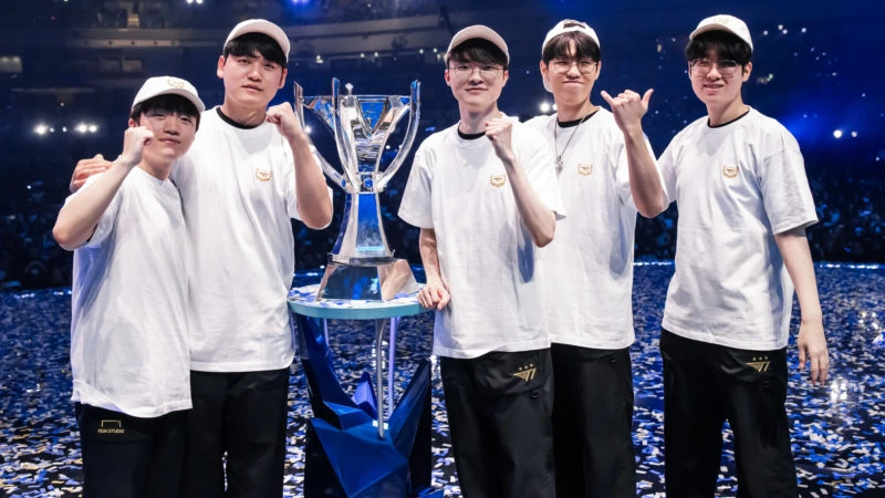 sk t1 venceu o worlds em 2023