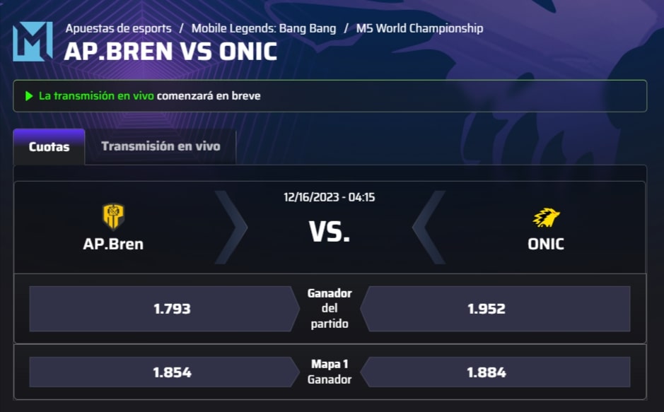 AP.Bren vs onic