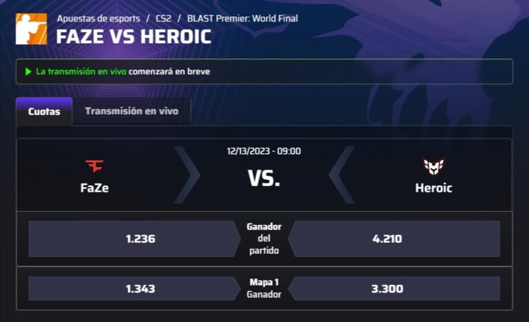 Faze VS Heroic