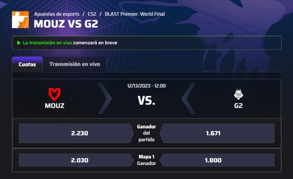 MOUZ vs G2