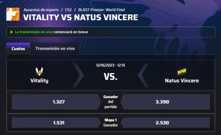Vitality VS Navi