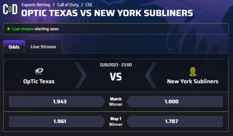 OpTic Texas vs New York