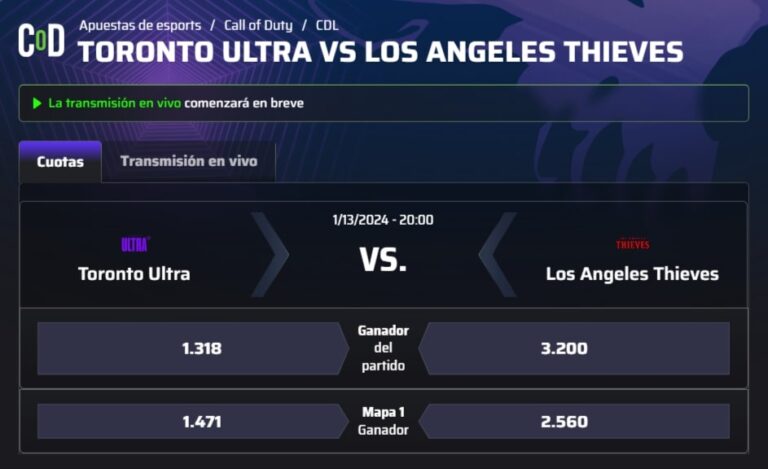Toronto Ultra vs Los Angeles Thieves