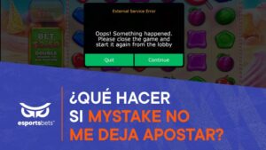 que hacer si mystake no me deja apostar