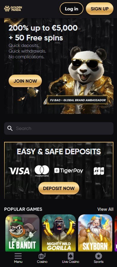 eスポーツベットはゴールデンパンダ