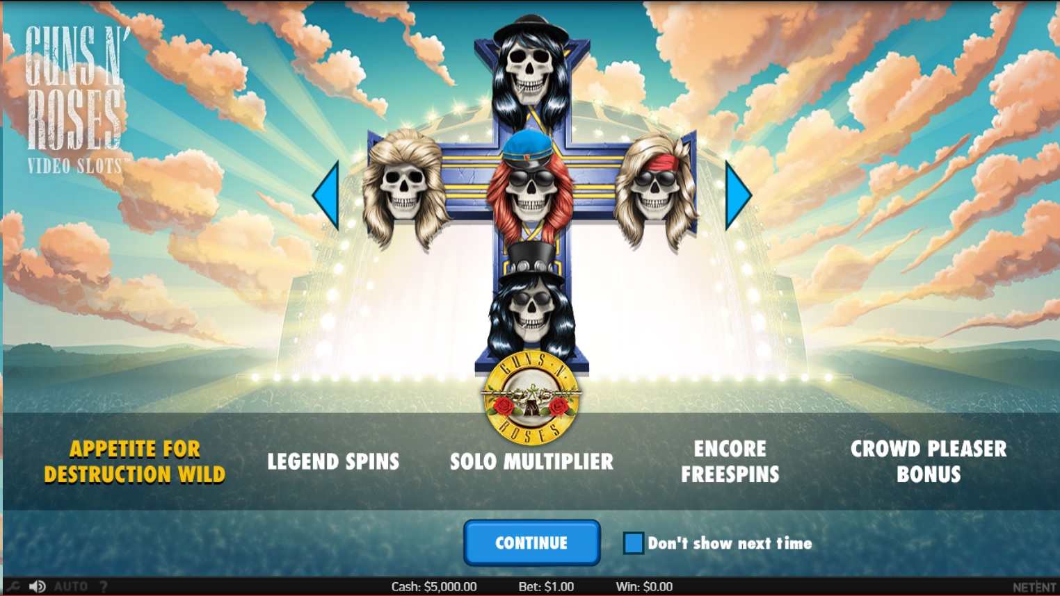Guns n roses slots free