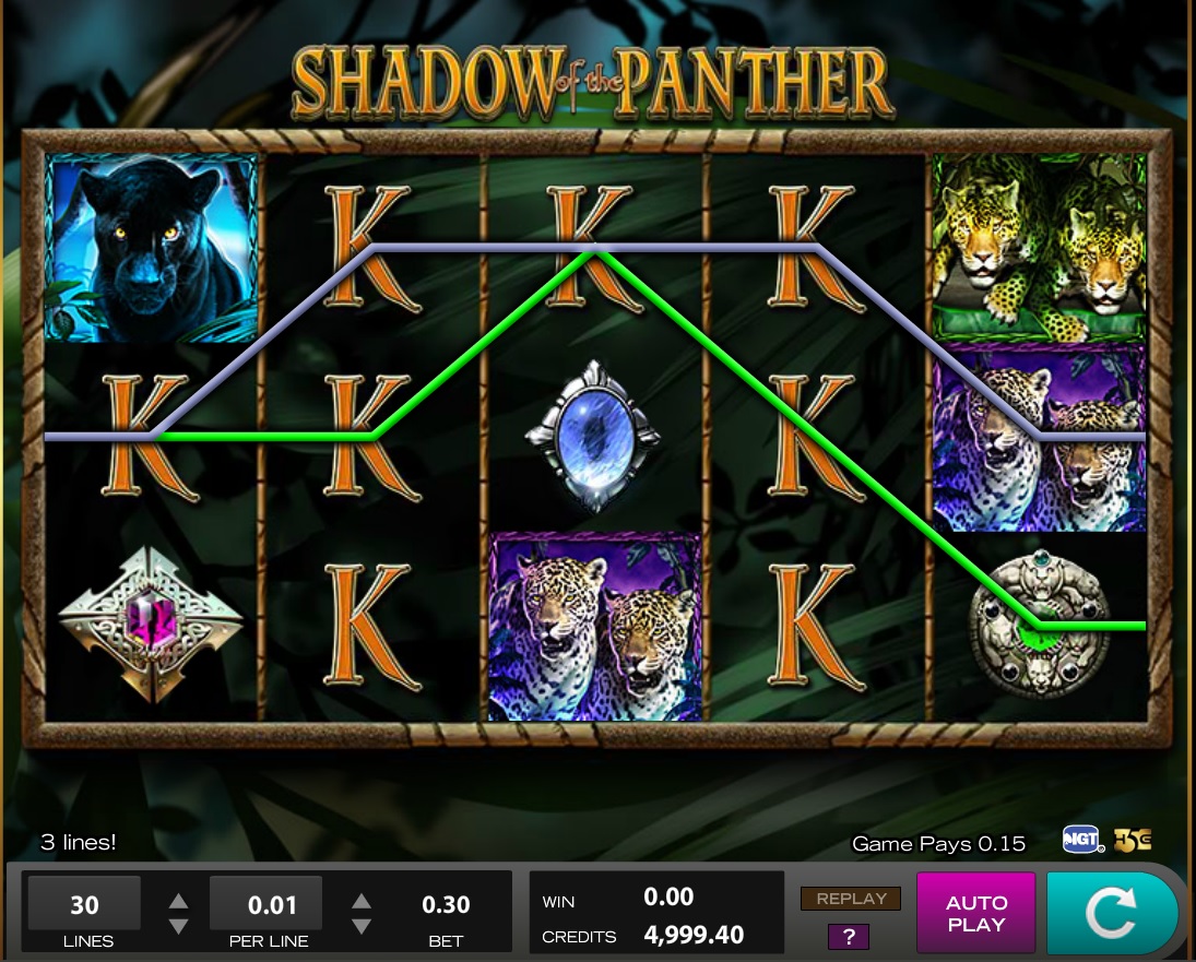 Shadow Of The Panther Slot Machine Free