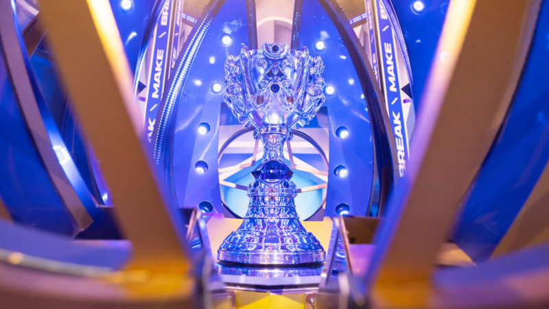 how to watch lol worlds trophy
