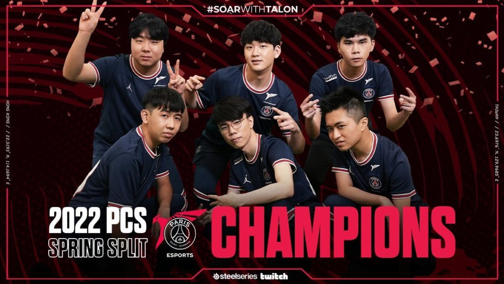 MSI Power Rankings 2022 PSG Talon
