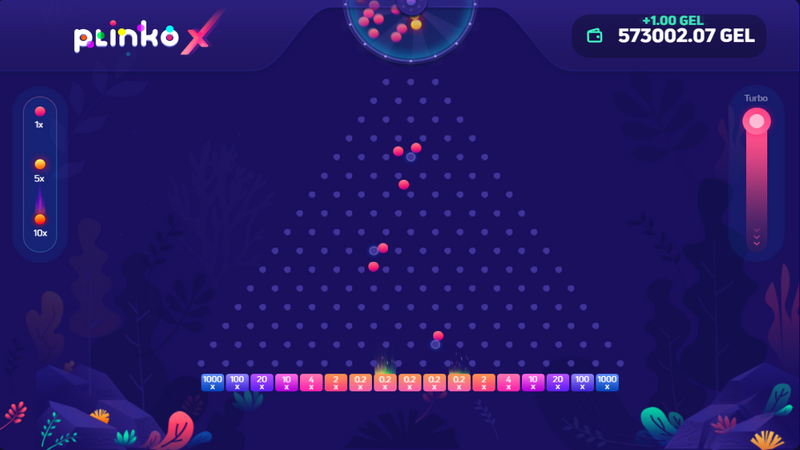 bitcoin plinko