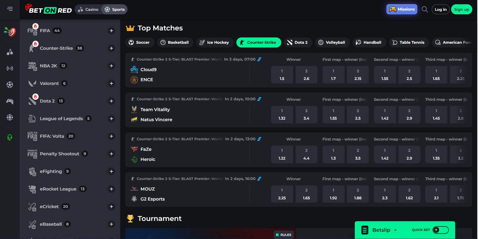 betonred esports