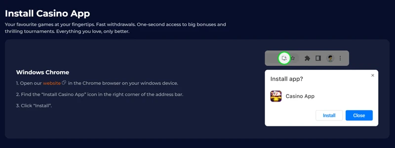 ninecasino app