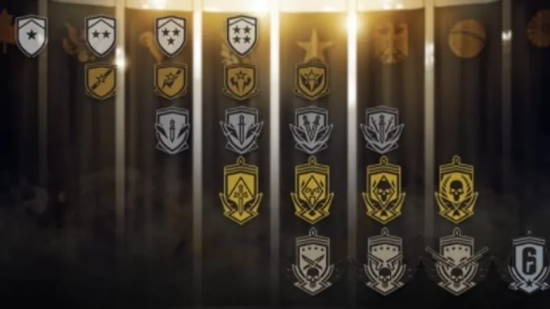 ubisoft r6 ranks