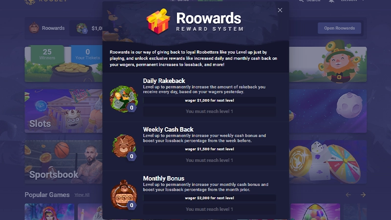 roobet roowards