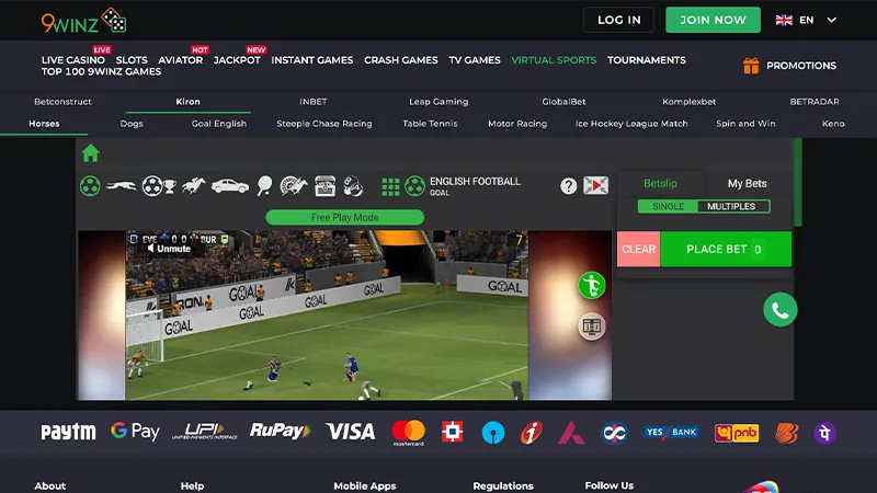 9winz virtual sports