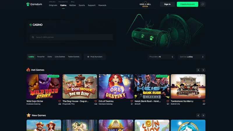 gamdom casino