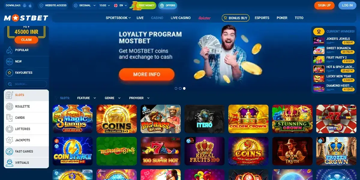 mostbet casino