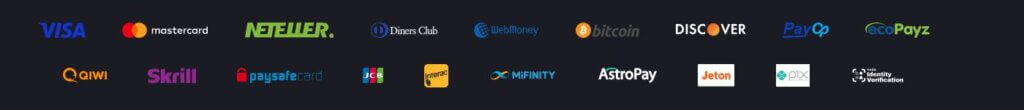 Mystake payment methods screenshot