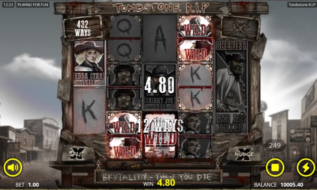 Tombstone RIP screenshot