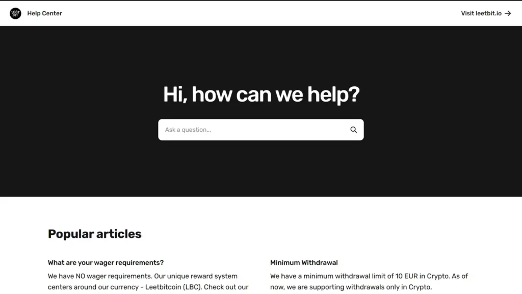 leetbit faqs