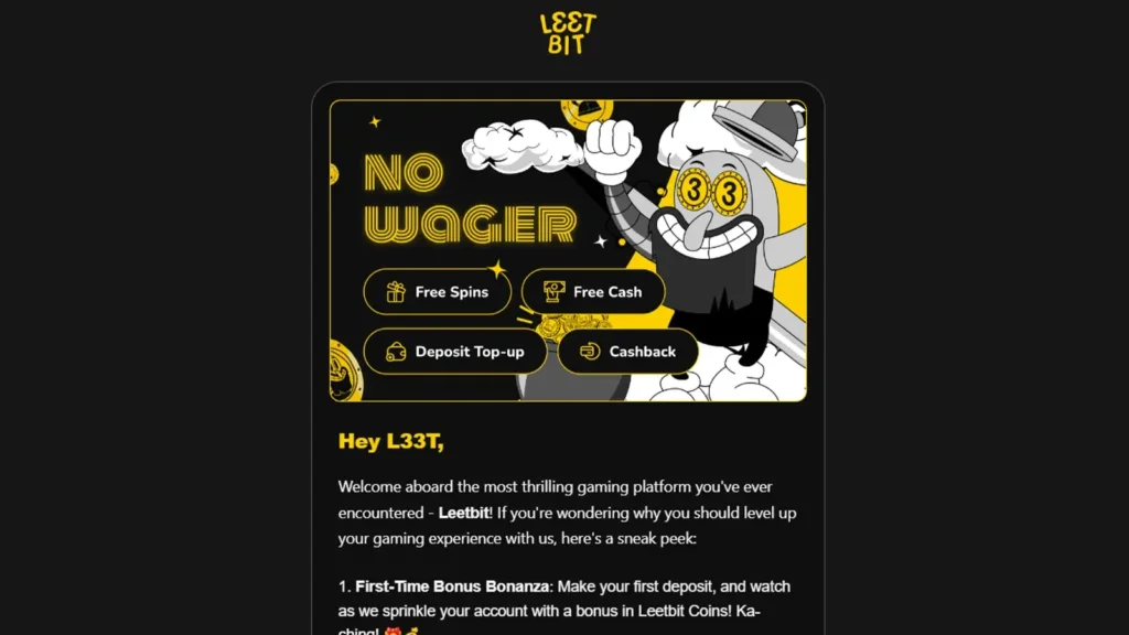 leetbit registration process completed