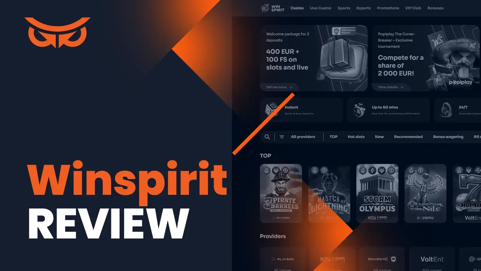 Winspirit Casino logo