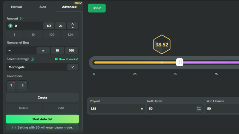 bc game dice screenshot