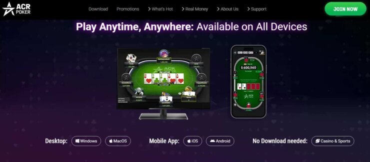 ACR Poker - one of the best online poker sites for US players