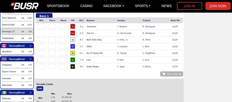 BUSR - one of the best offshore sports betting sites in the US