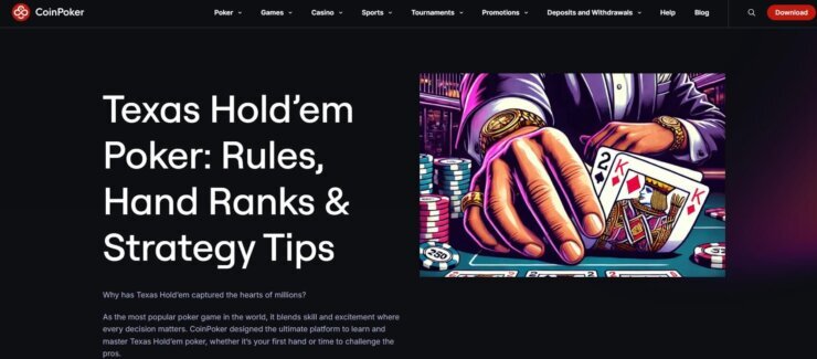 CoinPoker - the best poker site