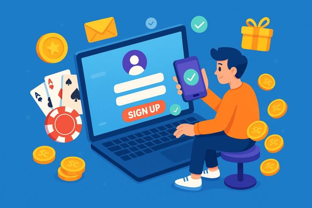 How to Sign Up at a Sweepstakes Casino Esportsbets