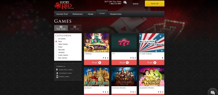 Lucky Red - oneof the best new online casinos in the USA