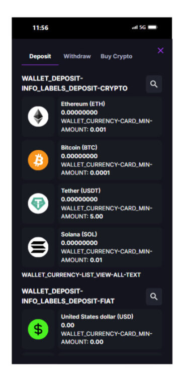 CoinCasino - deposit money