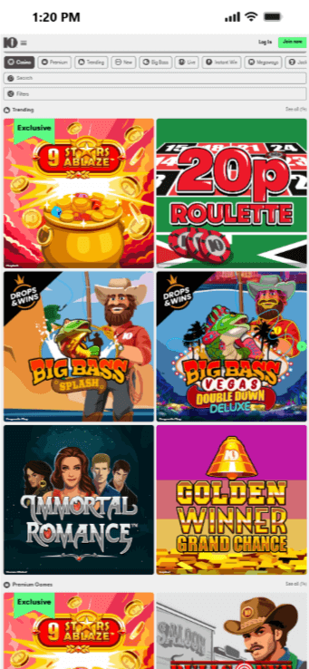 10Bet - overall best new online casino in the UK