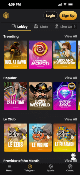 Lucky Block Crypto Casino