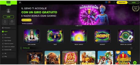 i migliori casinò online 888casino