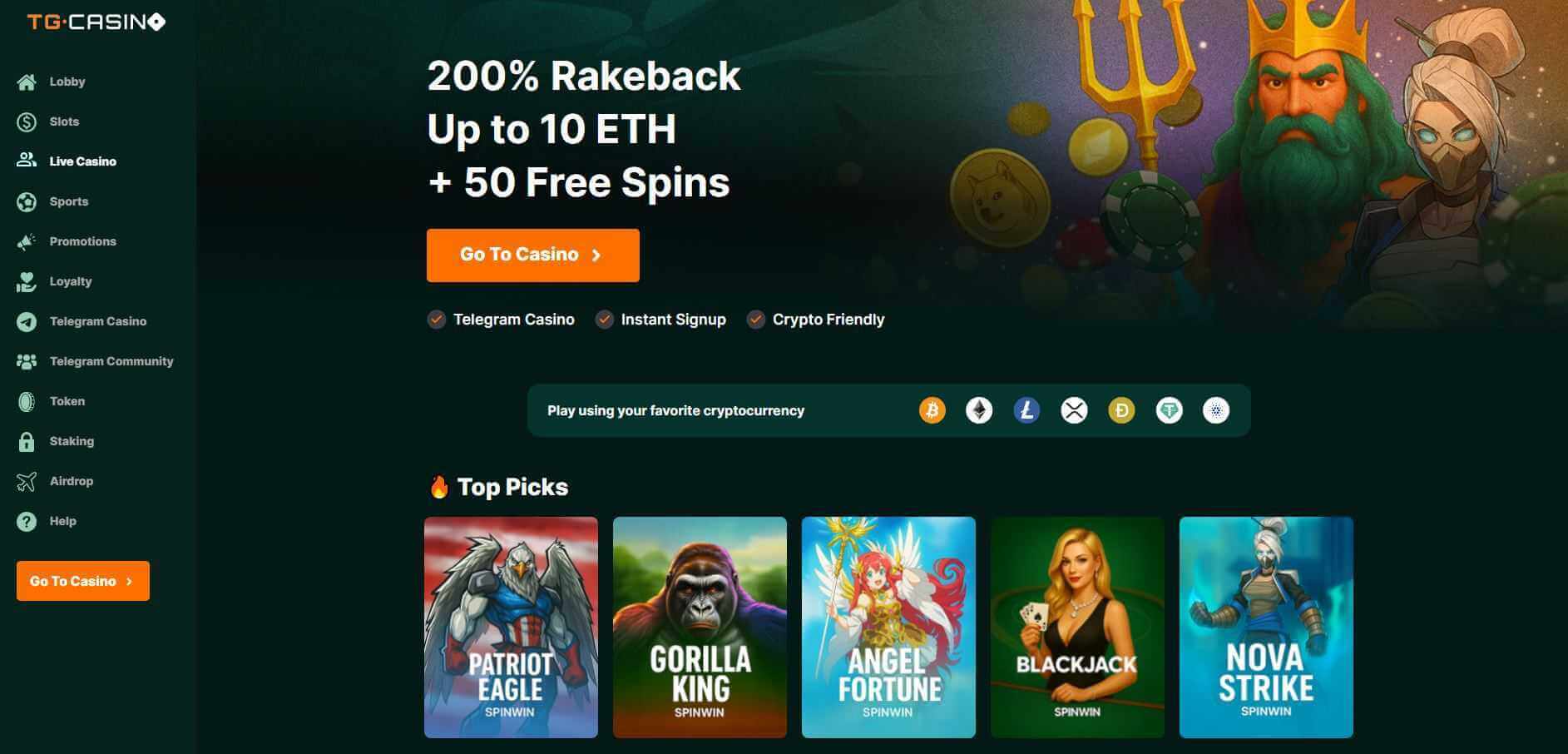 casino non AAMS TG Casino