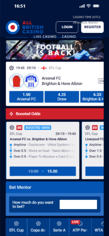 AllBritishSports is a top football betting site in UK