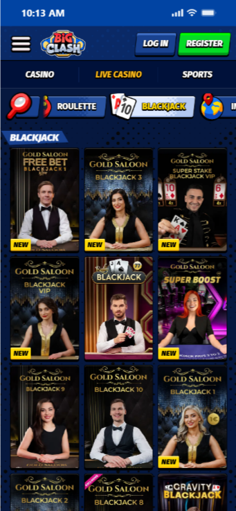 Play top paying online casino games at Big Clash in NZ