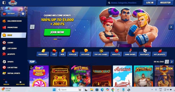 BigClash, the best new online casino in NZ