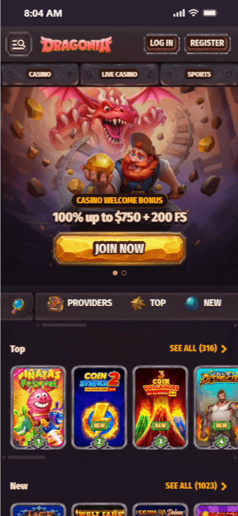 Dragonia - overall best online casino in Canada