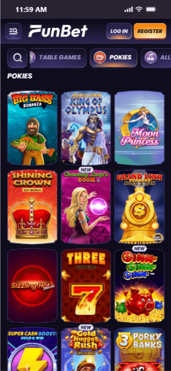 Explore over 11,000 Pokies at Funbet in New Zealand
