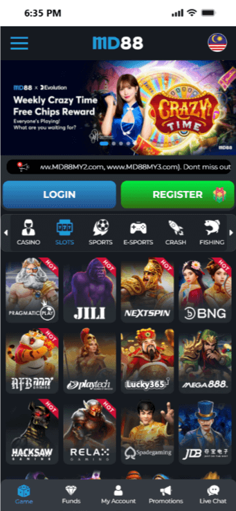 MD88 Malaysian Online Casinos