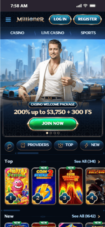Millioner - one of the best casino sites in Canada