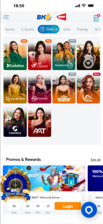 Bk8 is the best online casino Singapore has to offer