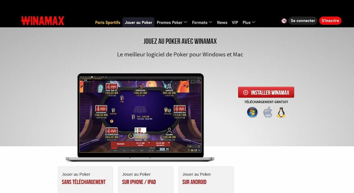 winamax meilleur casino en ligne france