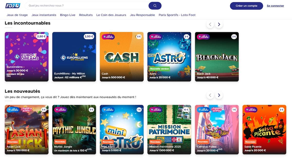 fdj meilleur casino en ligne français