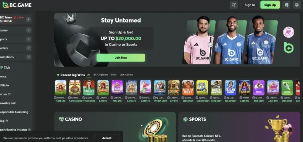 Strona Główna BC Game