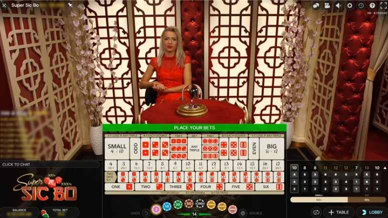 Giao diện chơi game Tài Xỉu tại các nhà cái