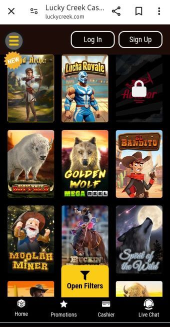 Lucky Creek Cash App Online Casinos